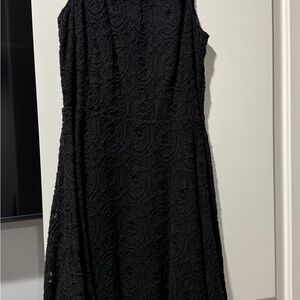 Black short dress